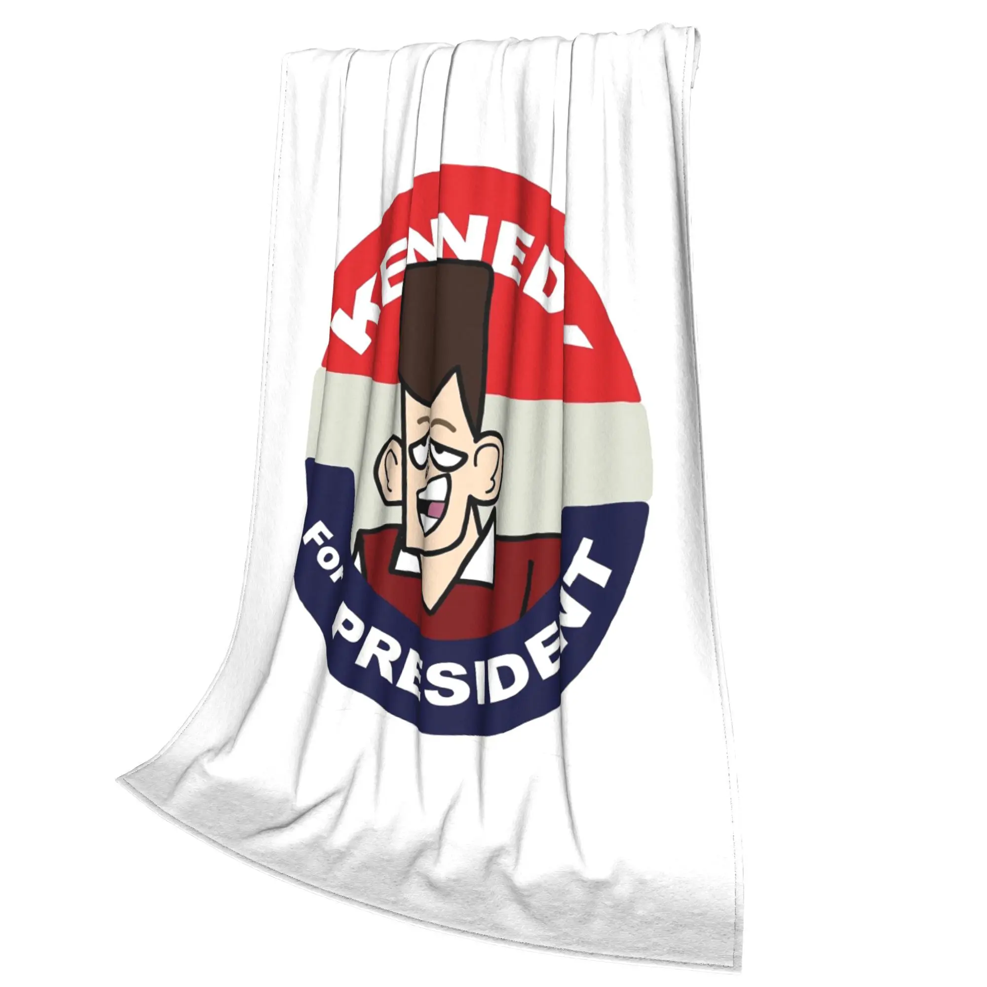 استنساخ عالية Jfk بطانية خفيفة الوزن الفانيلا أريكة رمي بطانية للمنزل غرفة نوم السفر يلقي المفرش لحاف