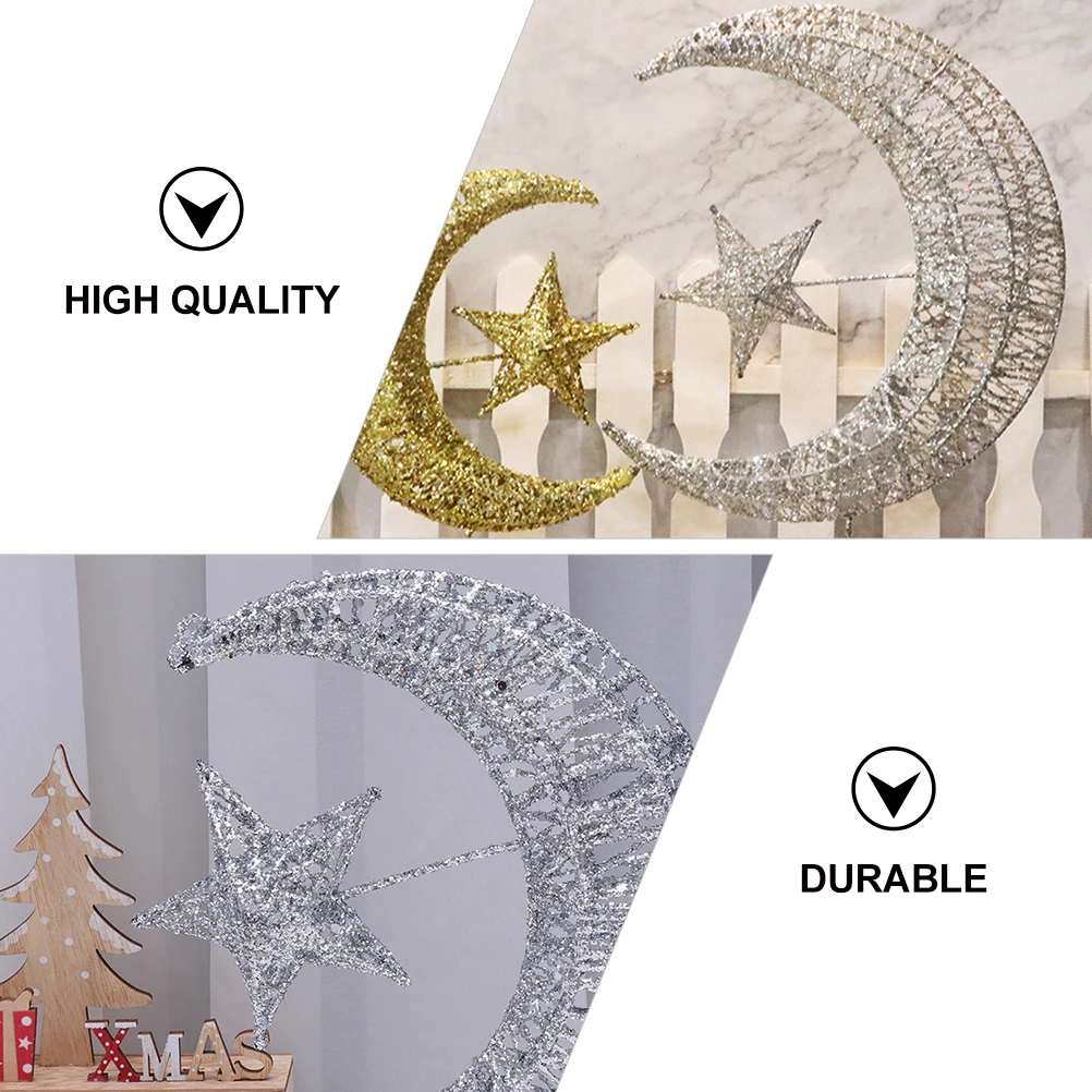 

Iron Star Christmas Tree Iron Star Treetop Topper Christmas Decor Stable Base Gift Mother Friend Princess