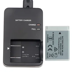 Original CB-2LHE CB2LHE Battery Charger for NB-13L Battery Canon PowerShot G5 X G5X G7 X Mark II G7X G9 X G9X SX720 HS Camera