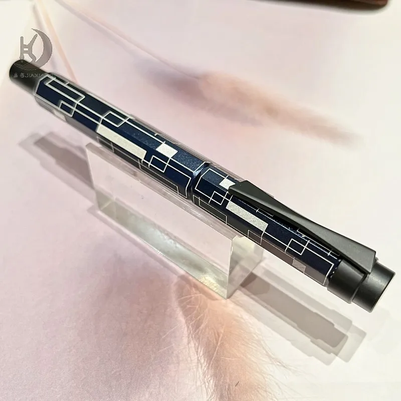 1 Stück Yongsheng 9678 Neuartiger achteckiger Füllfederhalter, einzigartiger Design-Stift, perfekt als Geschäftsgeschenk, Bürogeschenk, Festgeschenk – Detail 5