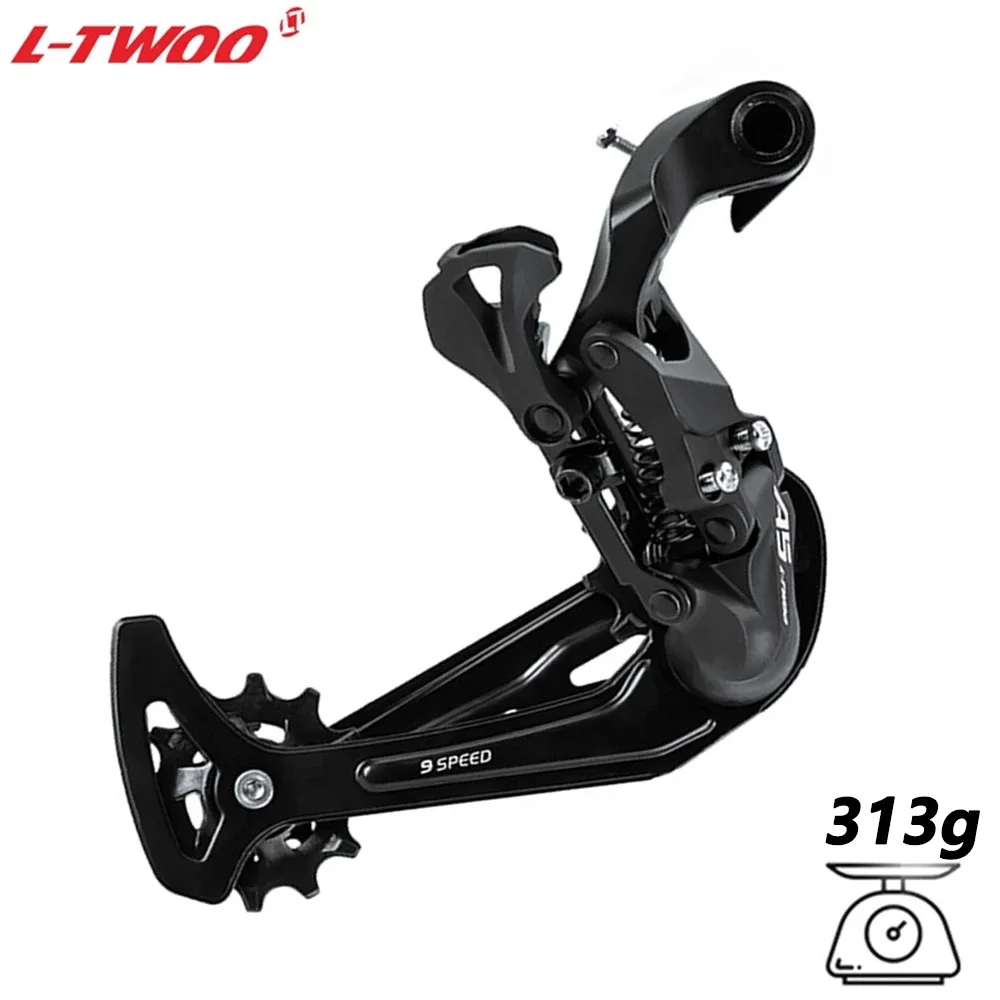 LTWOO A5 1X9 Speed Shifter Groupset Mountain Bike 9V Shifter Lever Rear Derailleur Kit Max Support 50T Cassett Compatible SRAM