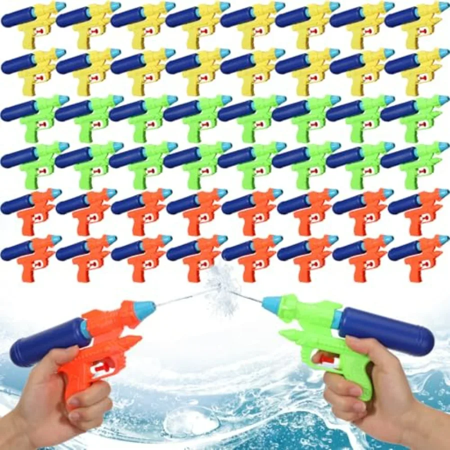

Water Gun for:Plastic, Multicolor, 20 ft Range 180cc Capacity Ideal for Pool, Beach, Yard, Lawn Outdoor Summer Activities