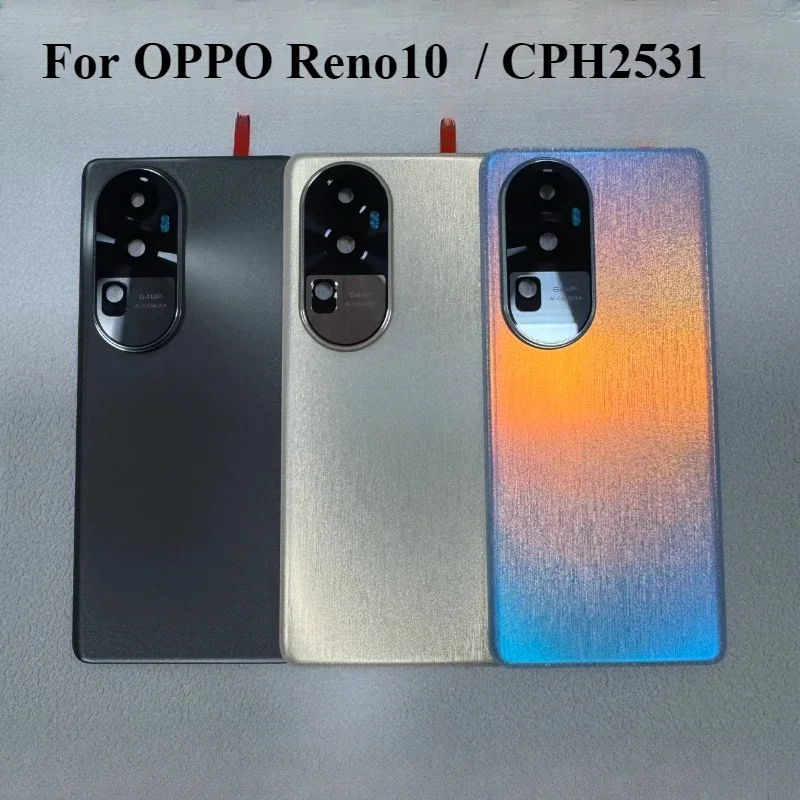 

Для OPPO Reno 10 5G CPH2531 задняя крышка батарейного отсека, сменная панель