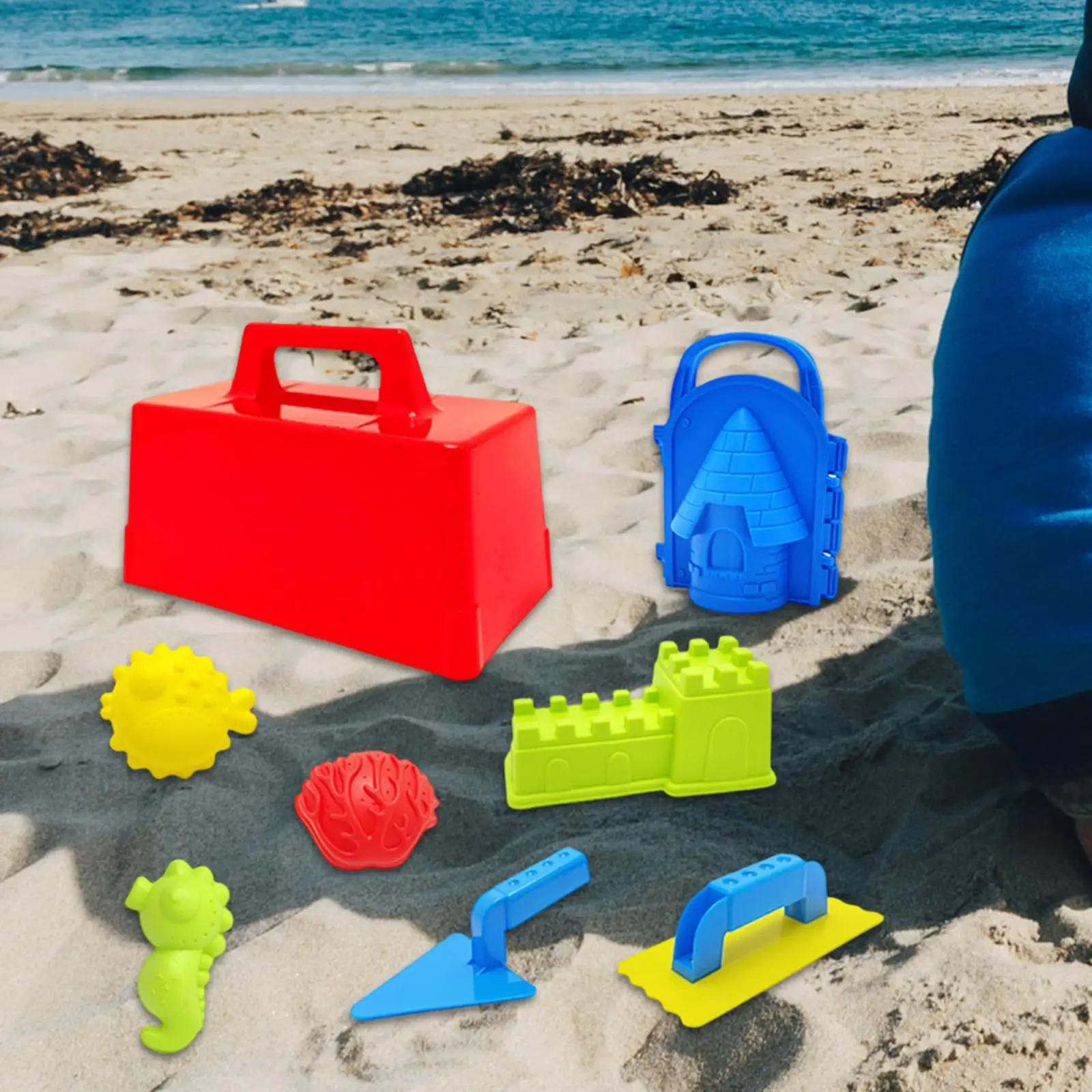 8-częściowy zestaw zabawek śnieżnych, prezenty urodzinowe dla każdego, zestaw zabawek do piasku na plażę, zestaw do budowania zamków z piasku, narzędzia do budowania śnieżnych fortów