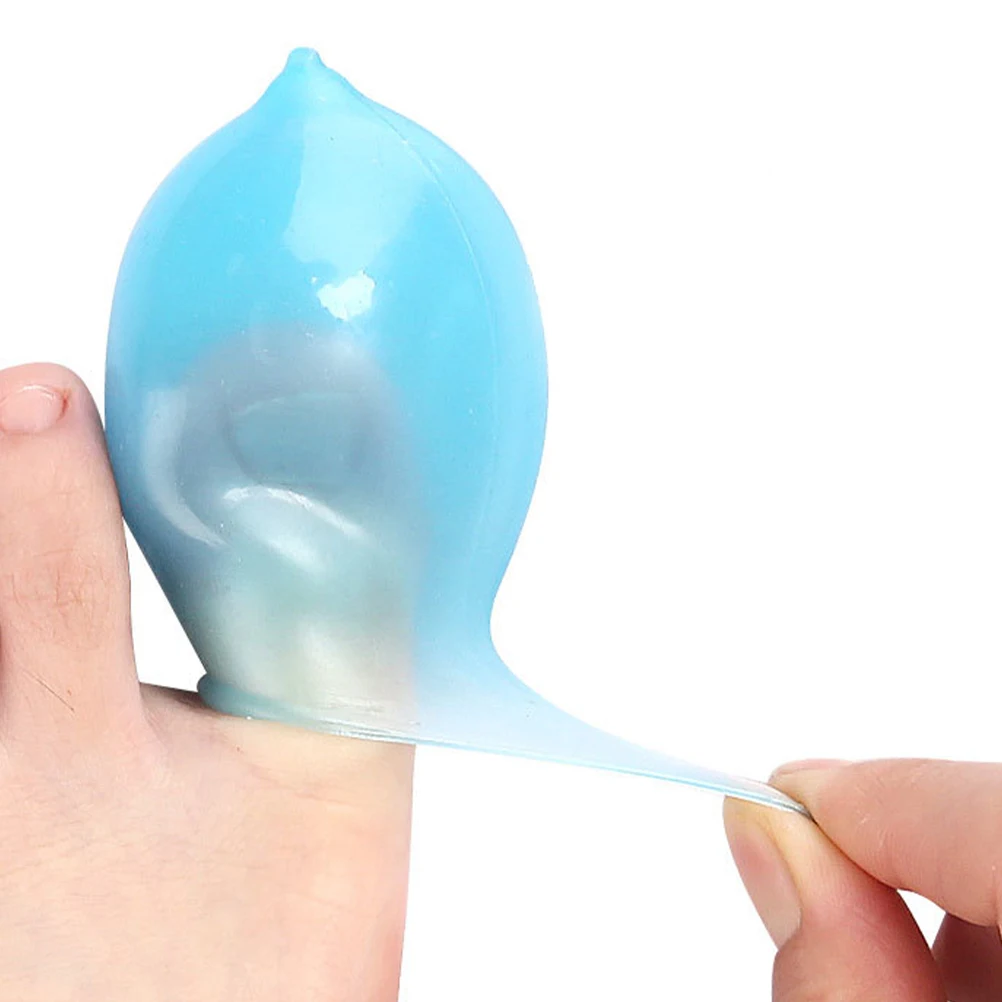 4pcs Toe Protectors Tpe Anti-Slip Reusable Warm Windproof Protective Covers For Home Nail Salon Cycling Riding Ballet Winter Use