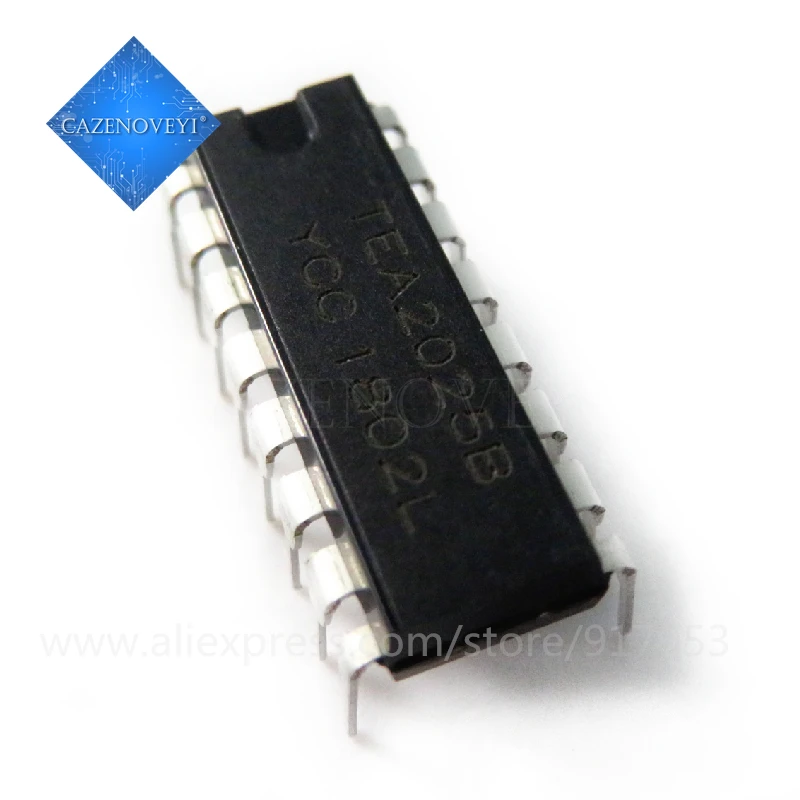 10pcs/lot TEA2025B TEA2025 DIP-16 STEREO AUDIO AMPLIFIER In Stock