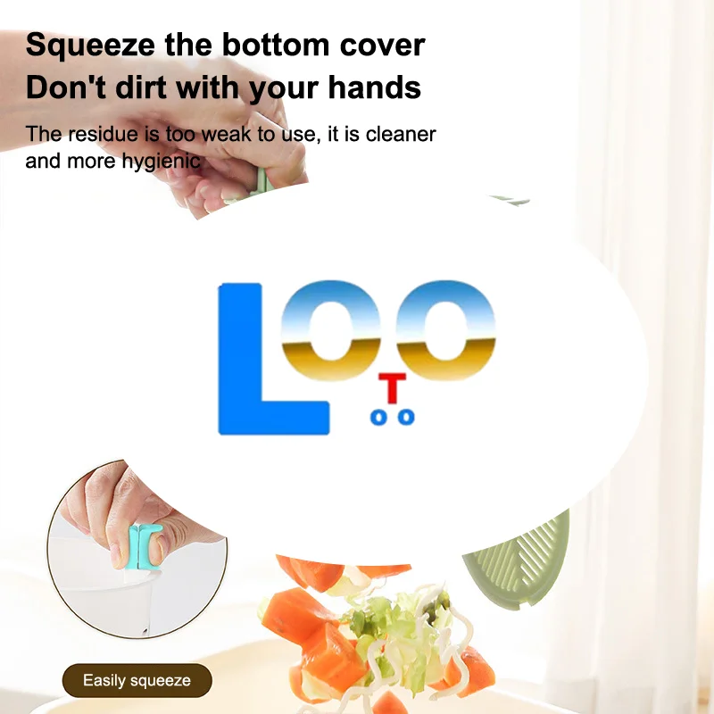 Съемный кухонный фильтр для мусора, подвесной фильтр для раковины «два в одном», открывающаяся нижняя крышка, многофункциональный, быстрый слив