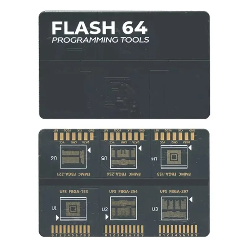 T23C Flash F64 Cable FPC EMMC / UFS V2 (2 In 1) Flex Cable UFS HSG1 FPC V2 Set