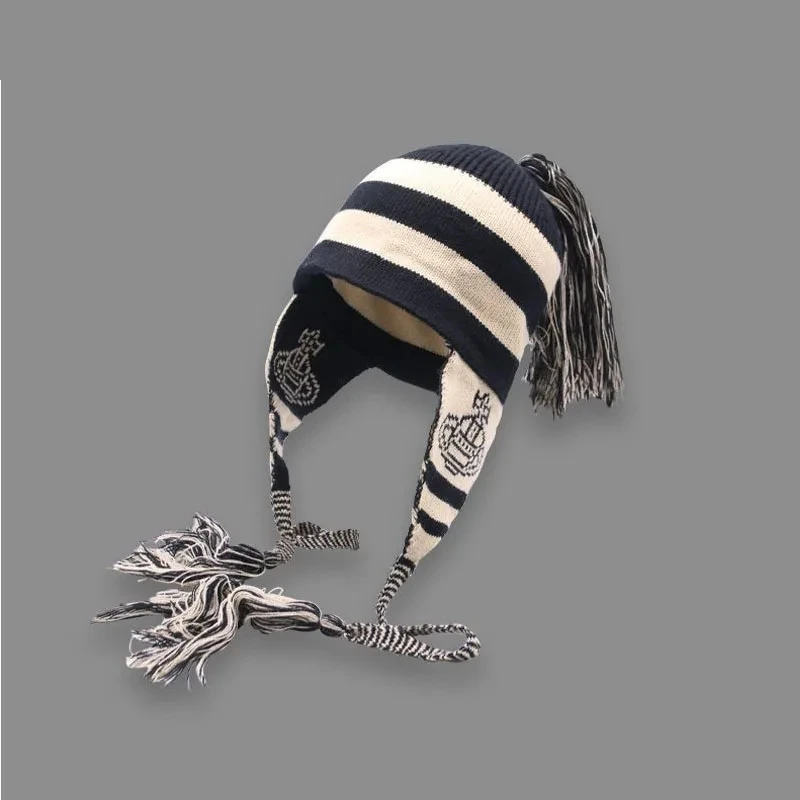 Anime Shinichi Okazaki Women Men Cosplay Costume Winter Knitted Men Women Sweater and Hat