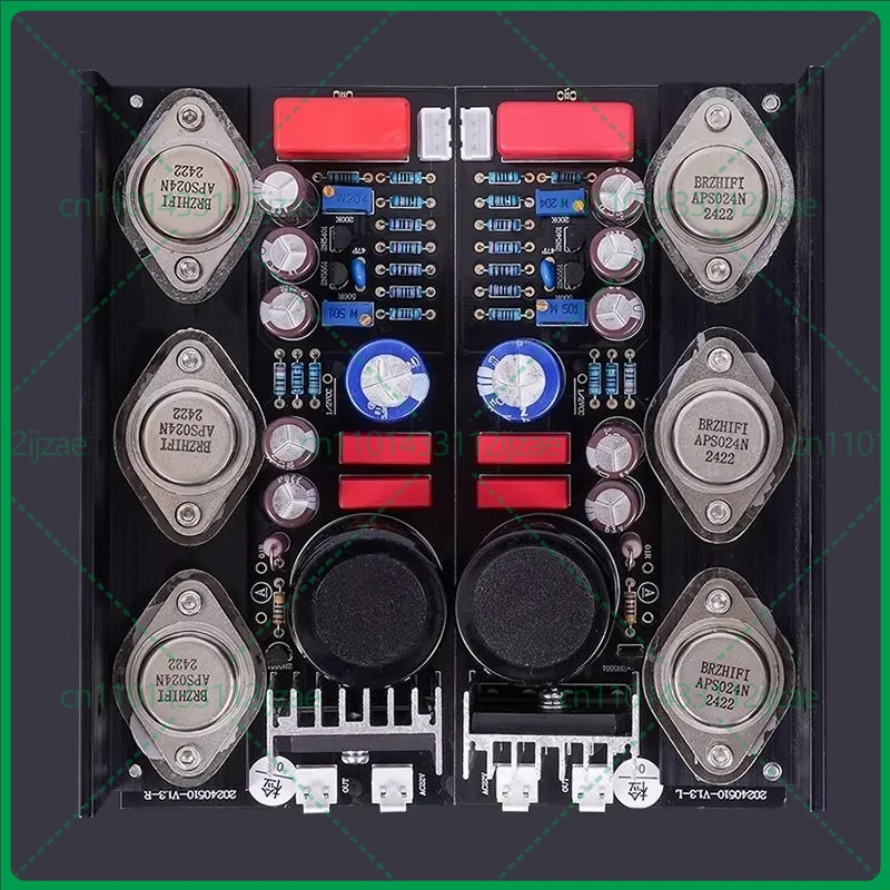 HD1969 HOOD1969 Class A Amplifier Board HiFi Audio Power Amp PCB Kit Finished Board 120W Toroidal Transformer Dual22V