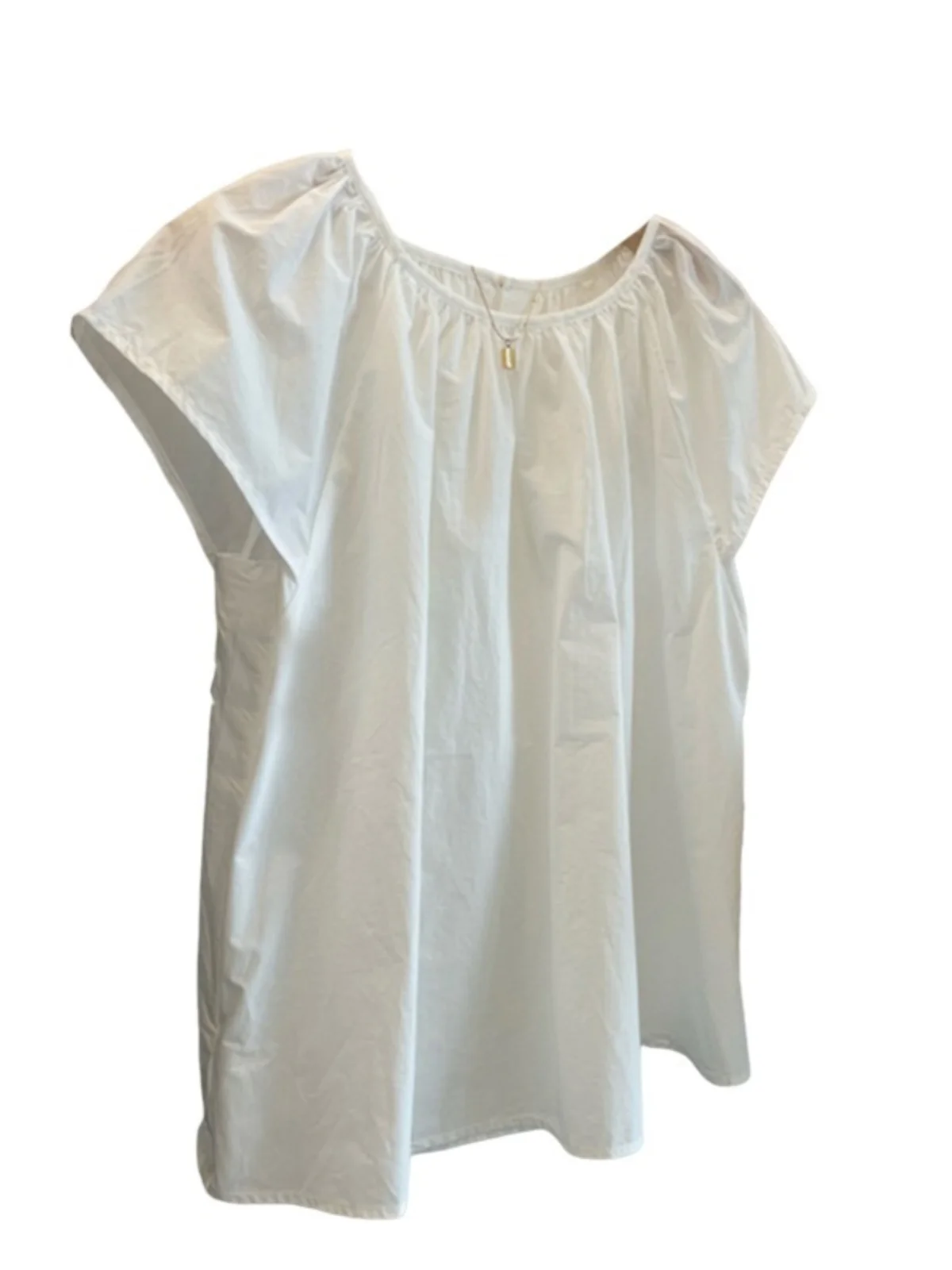 Ele Loose Dames irt Summer Faion Design Sensation ort Sve Babydoll Top Vintage Sle ronde Ne Casual Wear