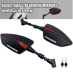 Universal 10mm Motorcycle Rearview Left&Right Rear View Mirrors Housing Side Mirror FOR BMW R1200GS R1200 GS R 1200 RT R1200RT
