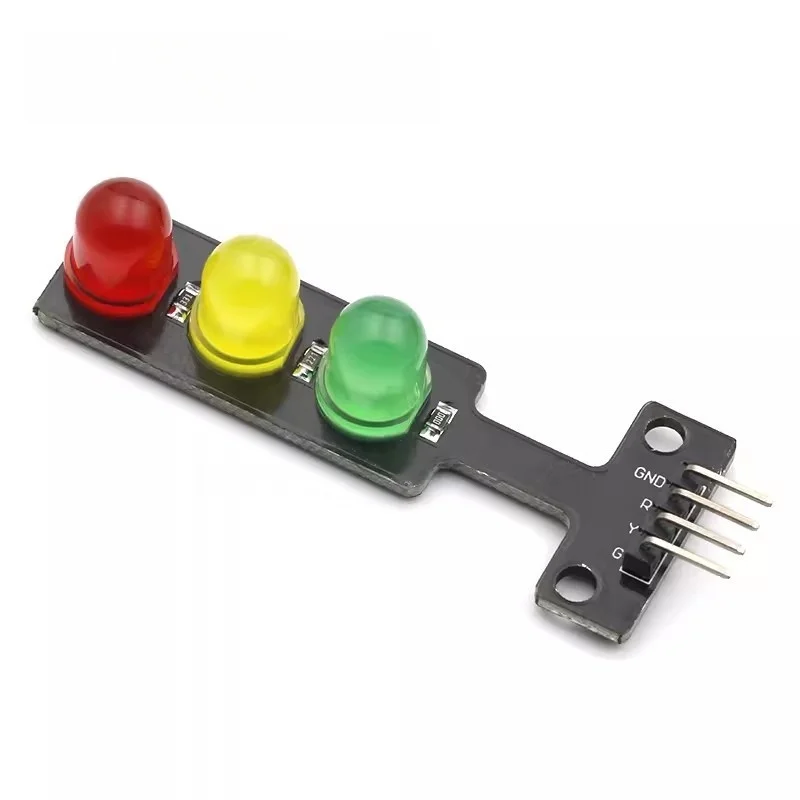 1-10PCS/ LED traffic lights light-emitting module / digital signal output Traffic light module / electronic building blocks