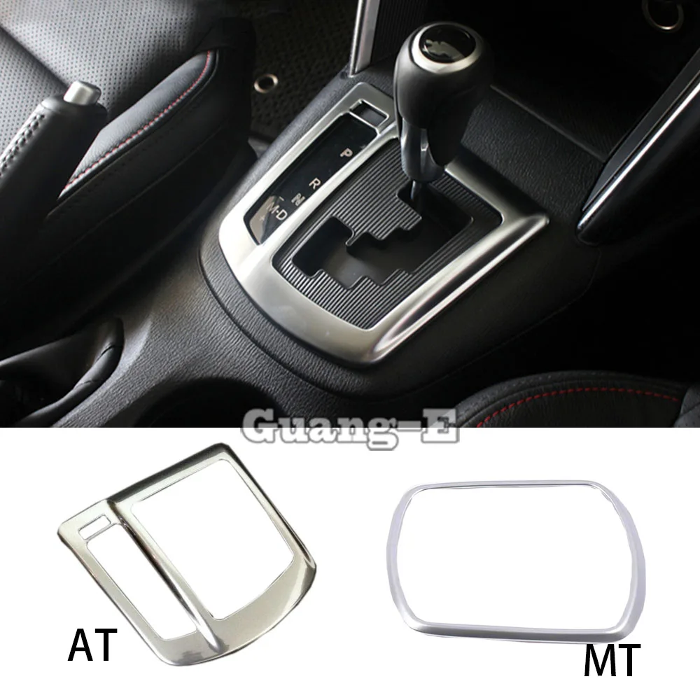 

For Mazda CX-5 CX5 2012 2013 2014 2015 2016 Car Styling Stick ABS Matte Middle Front Shift Stall Paddle Cup Frame Trim 1pcs