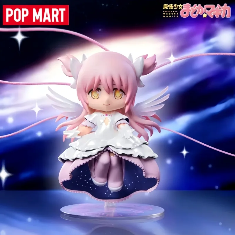 Neue POP MART x Puella Magi Madoka Magica Iconic Scenes Serie Blind Box Sammelfigur Anime-Figur Schreibtisch-Deko Sammlerstück Geschenke