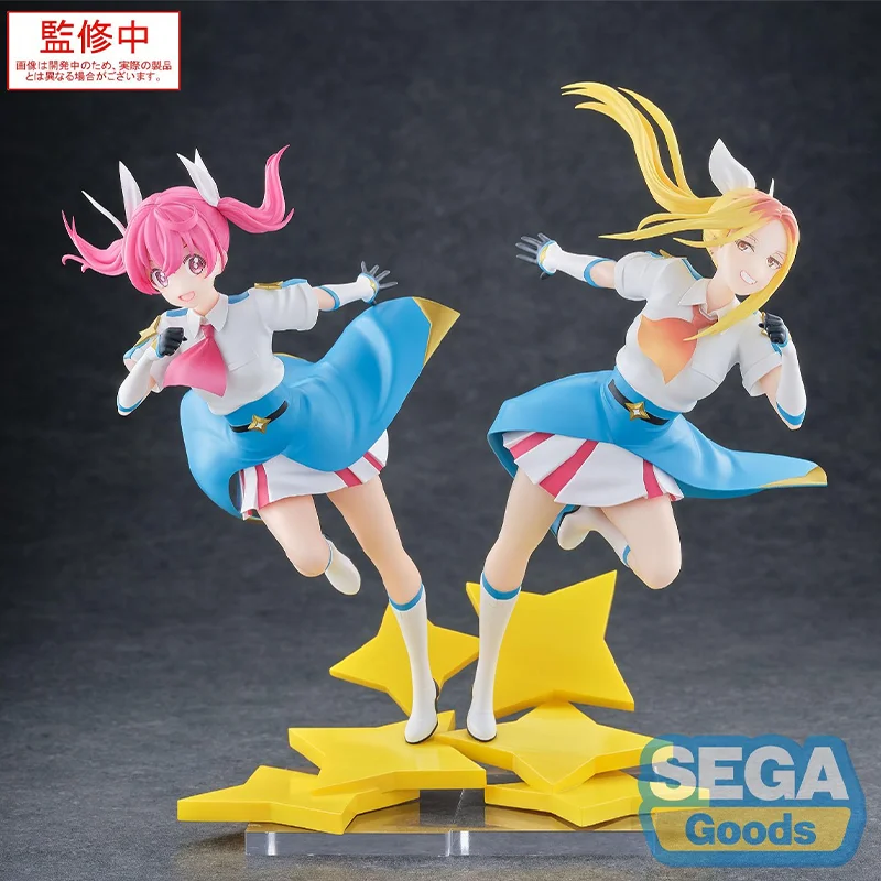 【100% 정품】SEGA Original Mazilmier Co Ltd Luminasta HITOMI KOSHIGAYA 사쿠라기 카나 애니메이션 만화 차고 키트 선물 장난감