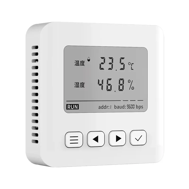 

Wireless Wall Mounted Modbus Temperature Humidity Controller Sensor with LCD Display for Server Room Temperature Monitoring