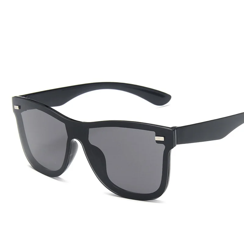 

Fashion Sunglasses Reflective Sunglasses One-piece Sunglasses Frameless For Casual Men Women