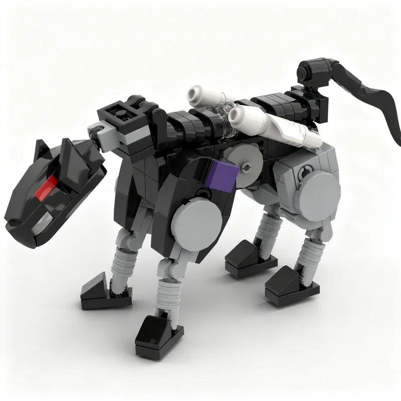 150pcs MOC Ravage G1 Decepticon Transformers Building Blocks Display Model Creative Set Collectible XL Toy Gift For Collectors