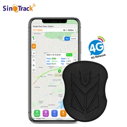 ST-905 New 4G Waterproof GPS Tracker Vehicle Track Locator Magnet Long Standby 5000mAH Battery Real Time  Position APP