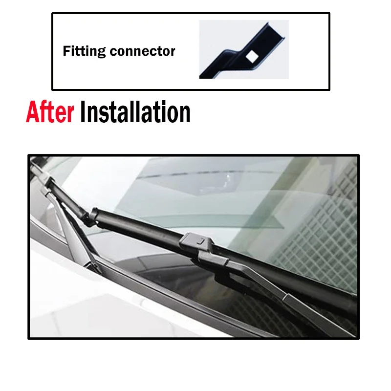 26"16" Windscreen Front Window Wiper For Citroen Berlingo 2009 2010 2011 2012 2013 2014 2015 2016 For Peugeot Partner II view 4