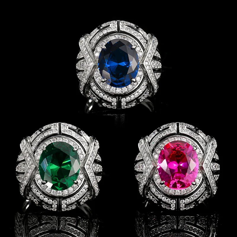 

Регулируемые кольца овальной огранки, изумрудно-зеленые ярко-розовые кольца с драгоценными камнями, винтажные эффектные кольца с цирконием для вечеринки, свадьбы, свадьбы, годовщины, подарка