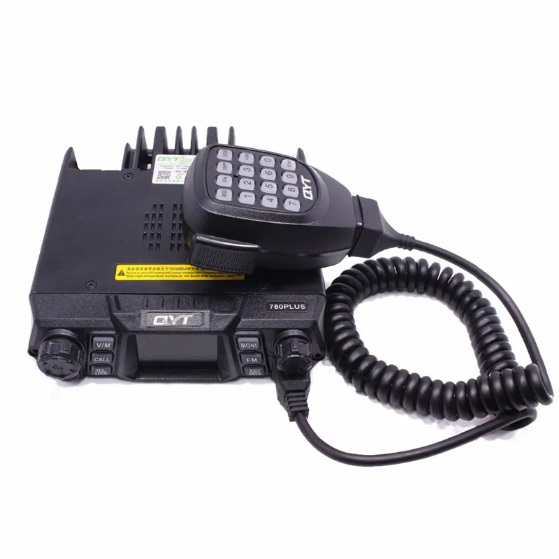 2 uds nuevo QYT Radio móvil KT-780 Plus VHF 136-174MHz 100W/75W Walkie Talkie KT780Plus