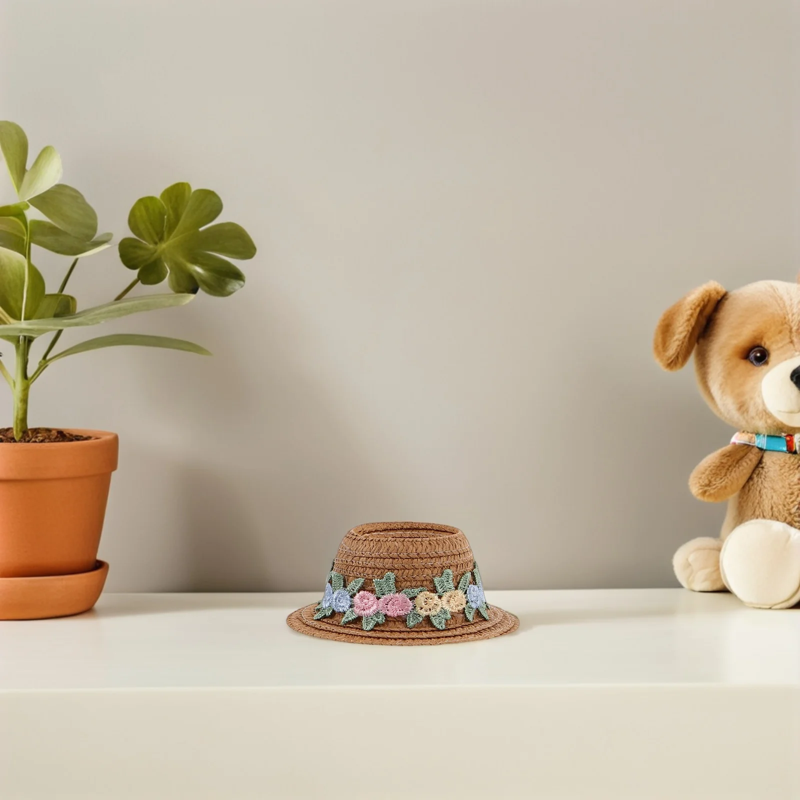 3 قطعة القبعات الصغيرة بيني قبعات رسمية أغطية الرأس دمية الحرفية اكسسوارات مصغرة دمية قبعات قبعات مصغرة #2