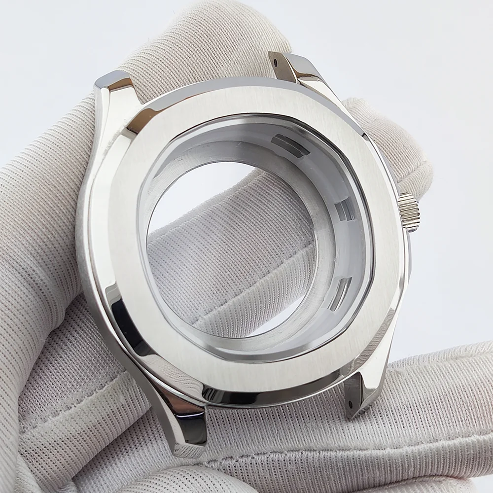 43mm-ケース-サファイアガラス-防水ケース-高級メンズウォッチケース-318mm-ダイヤルケースに適しています-nh35-ウォッチケース