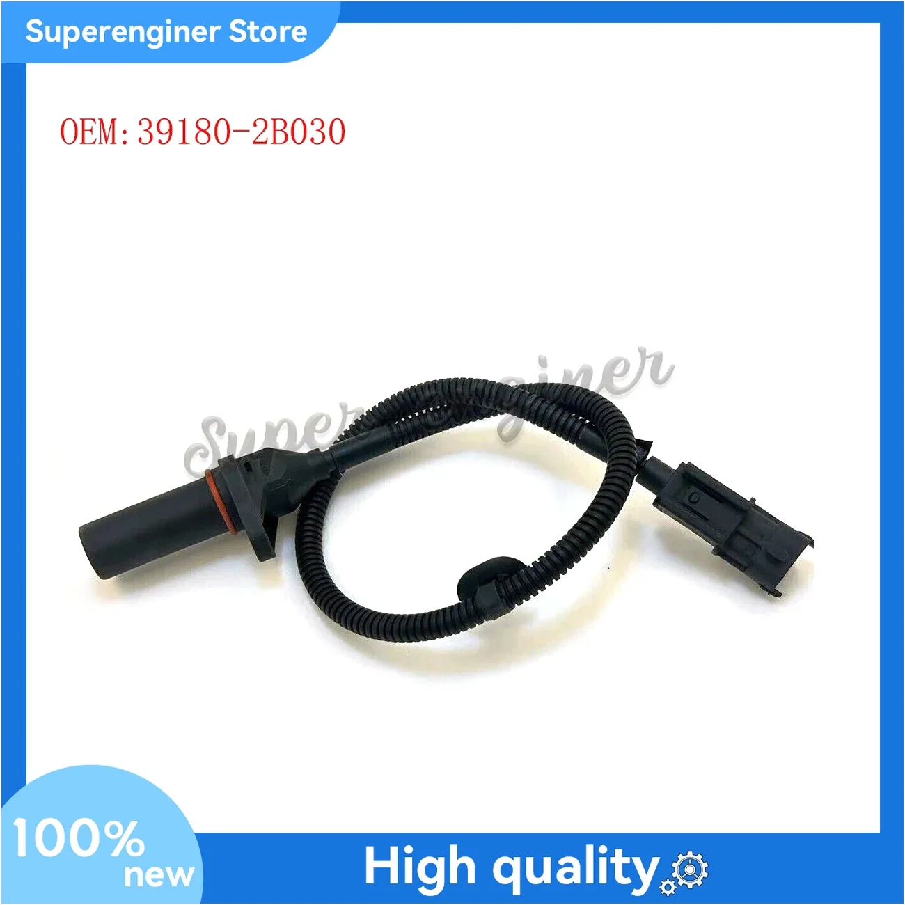 

Новый датчик положения коленчатого вала 39180-2B030 для Hyundai Elantra Accent Kia Soul 39180 2B030 10-19 годов