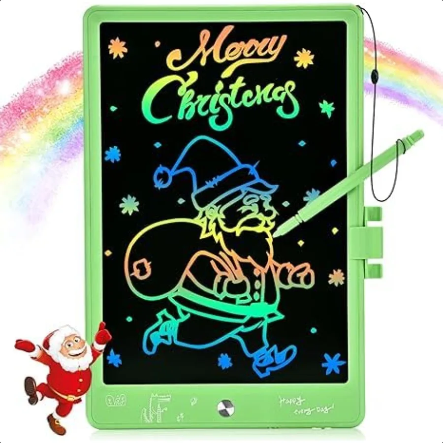 

LCD Writing Tablet 11 Inch Colorful Doodle Board Drawing Tablet Games Toys Drawing Pad Toddler Learning Toys Christmas Birthday