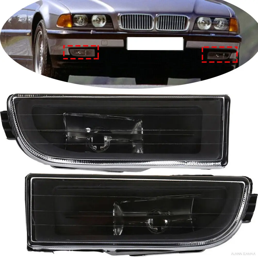 Front Bumper Fog Light lamp For BMW E38 7 Series 740i 740iL 750i 750iL 1995-2000