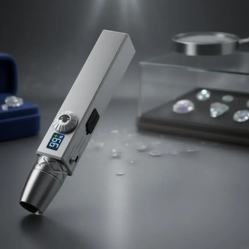 Professional Jewelry Examination Tool Featuring 4 Color Modes And Rechargeable Energy For Accurate Mineral Analysis M4YD