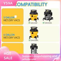Y59A 14 Pack DXVA19-4104 Vacuum Bag For  5 To 8 Gallon Wet/Dry, Disposable Shop Vac Bags, Dust Bag