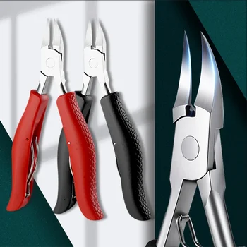 Cortador de unhas encravadas podologia correção pinças cortadores de cutícula corte paroníquia pedicure manicure mão ferramenta de cuidados com os pés