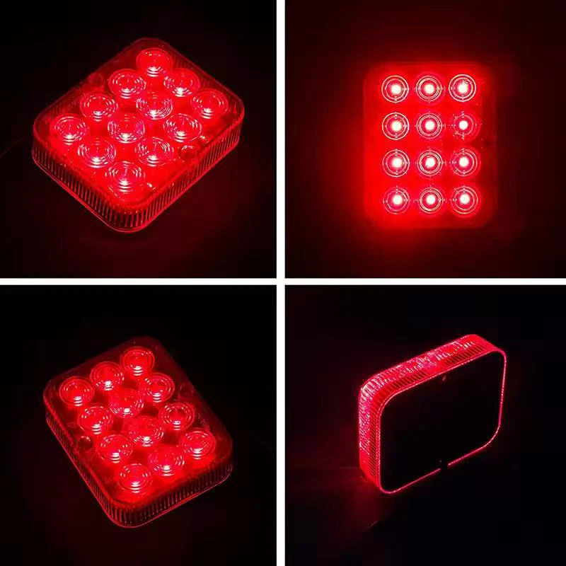1 قطعة 12 فولت 24 فولت 12 LED مقاوم للماء الخلفية الذيل الضباب ضوء مصابيح القيادة تحذير السلامة الفرامل وقف شاحنة مقطورة قارب قافلة شاحنة