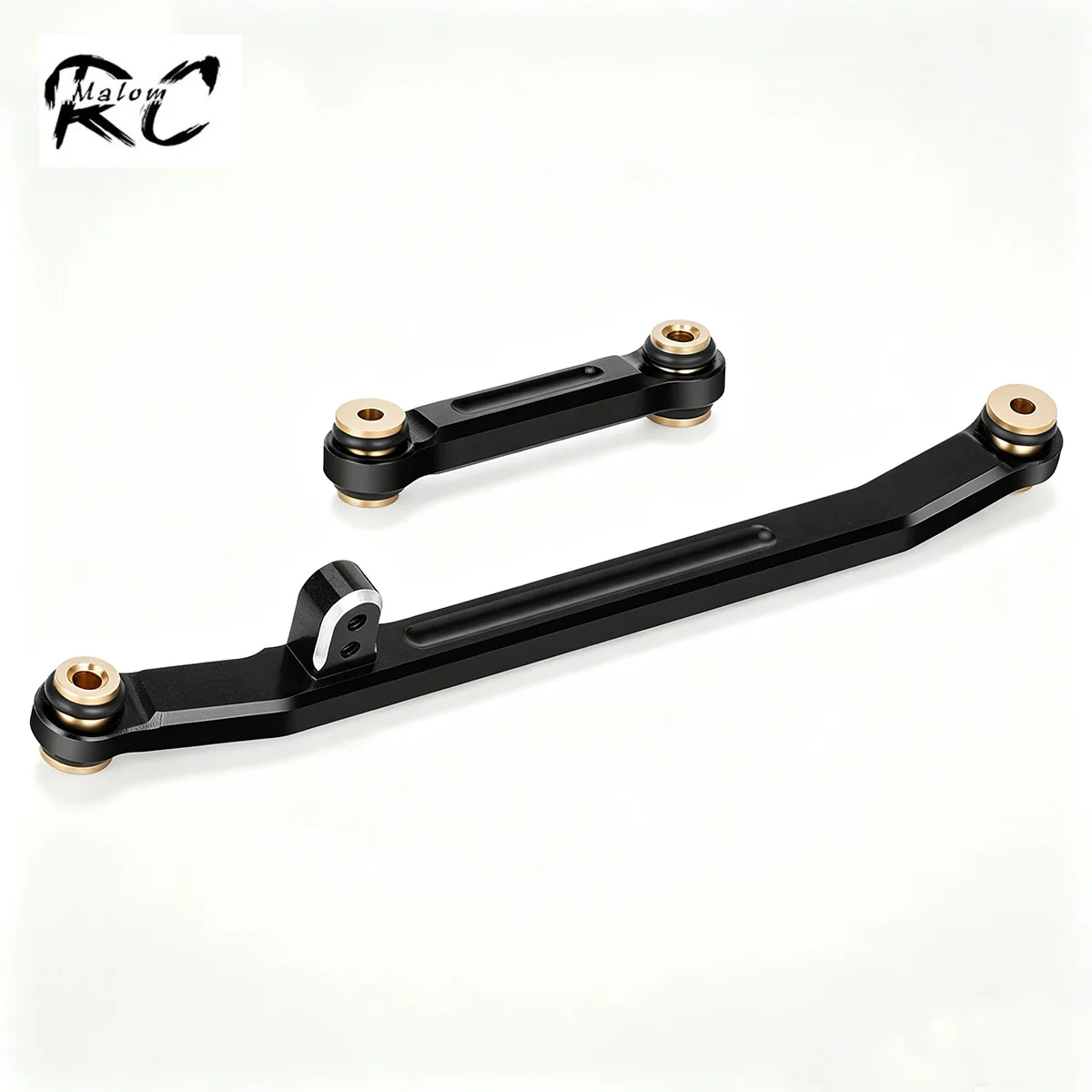 SCX24 CNC Aluminum Link Rods & Steering Linkage – 1/24 Crawler Upgrade for Deadbolt C10 JLU Gladiator Bronco