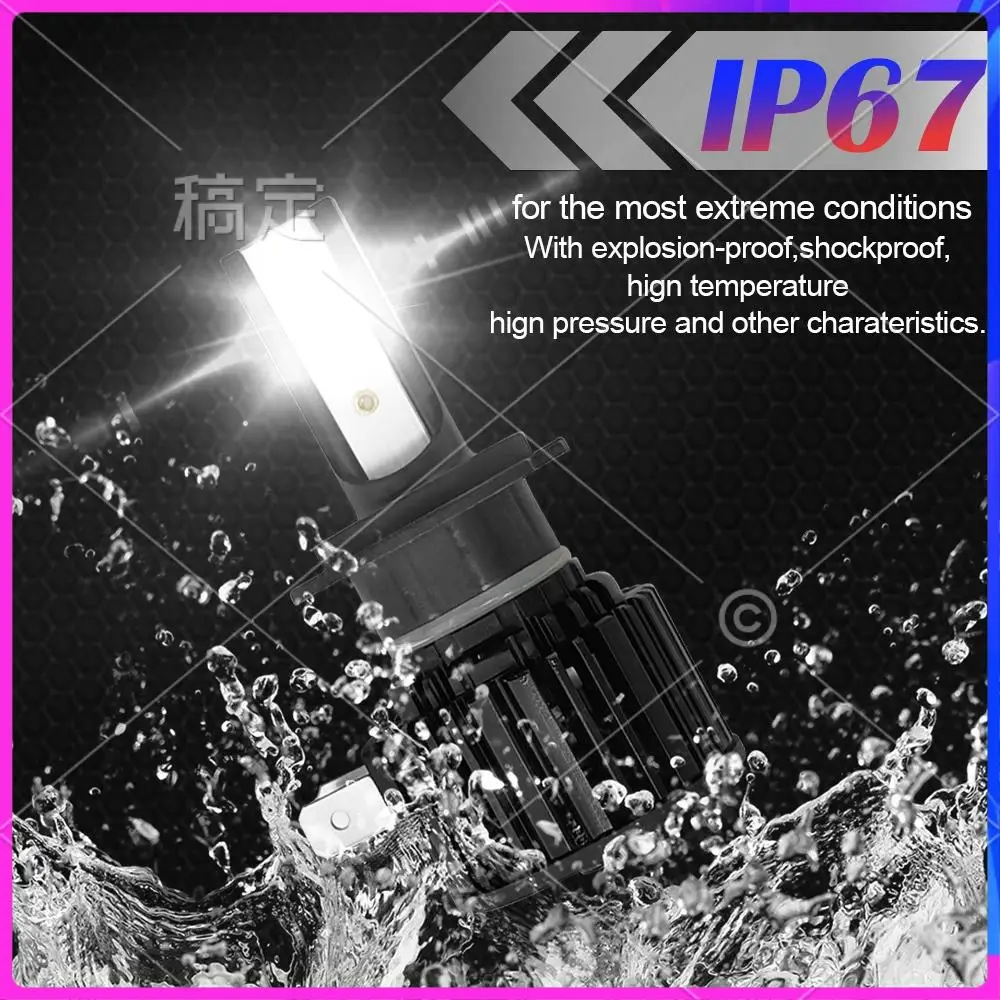 

Фара AR-LED 6000K 200W 8000LM Лампы высокой мощности для автомобиля