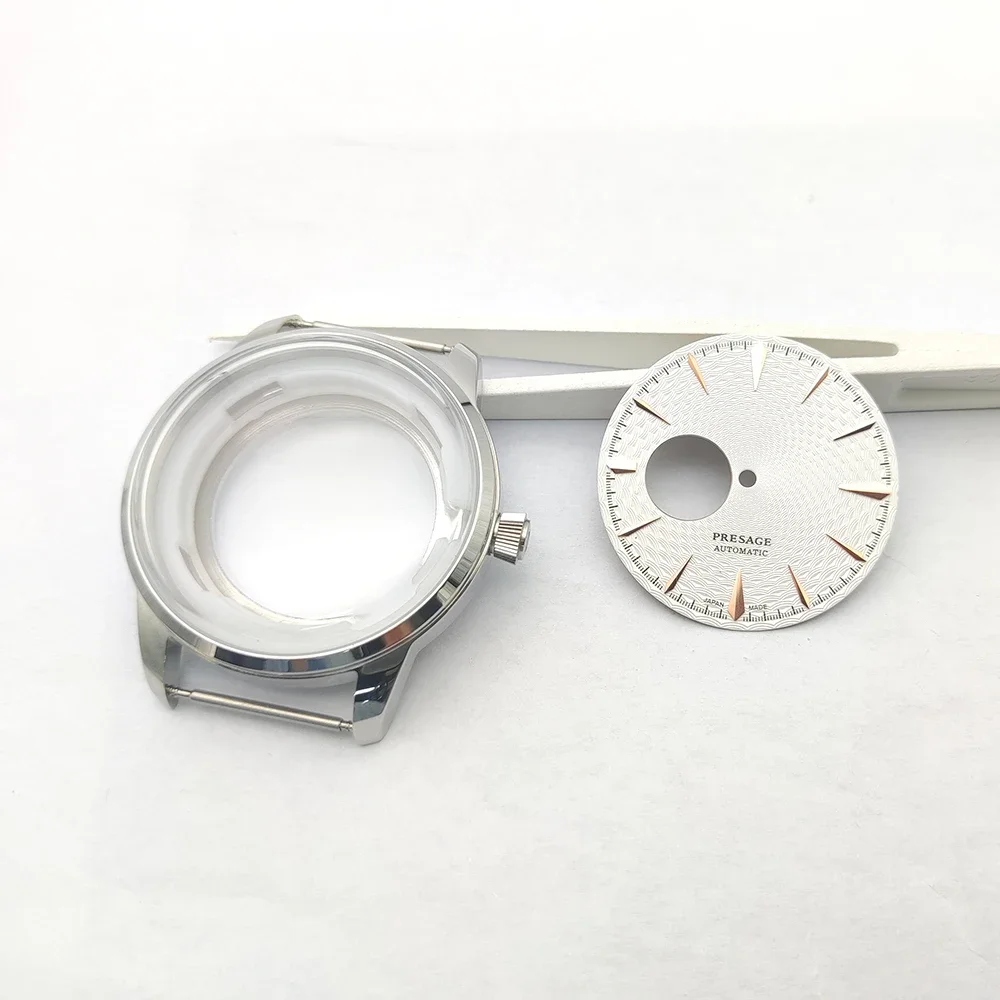 Customized DIY Modified Watch Seik Accessories Cocktail Mechanical Watch Case Bubble Mirror Adapted To NH35/36/38/4R Movement