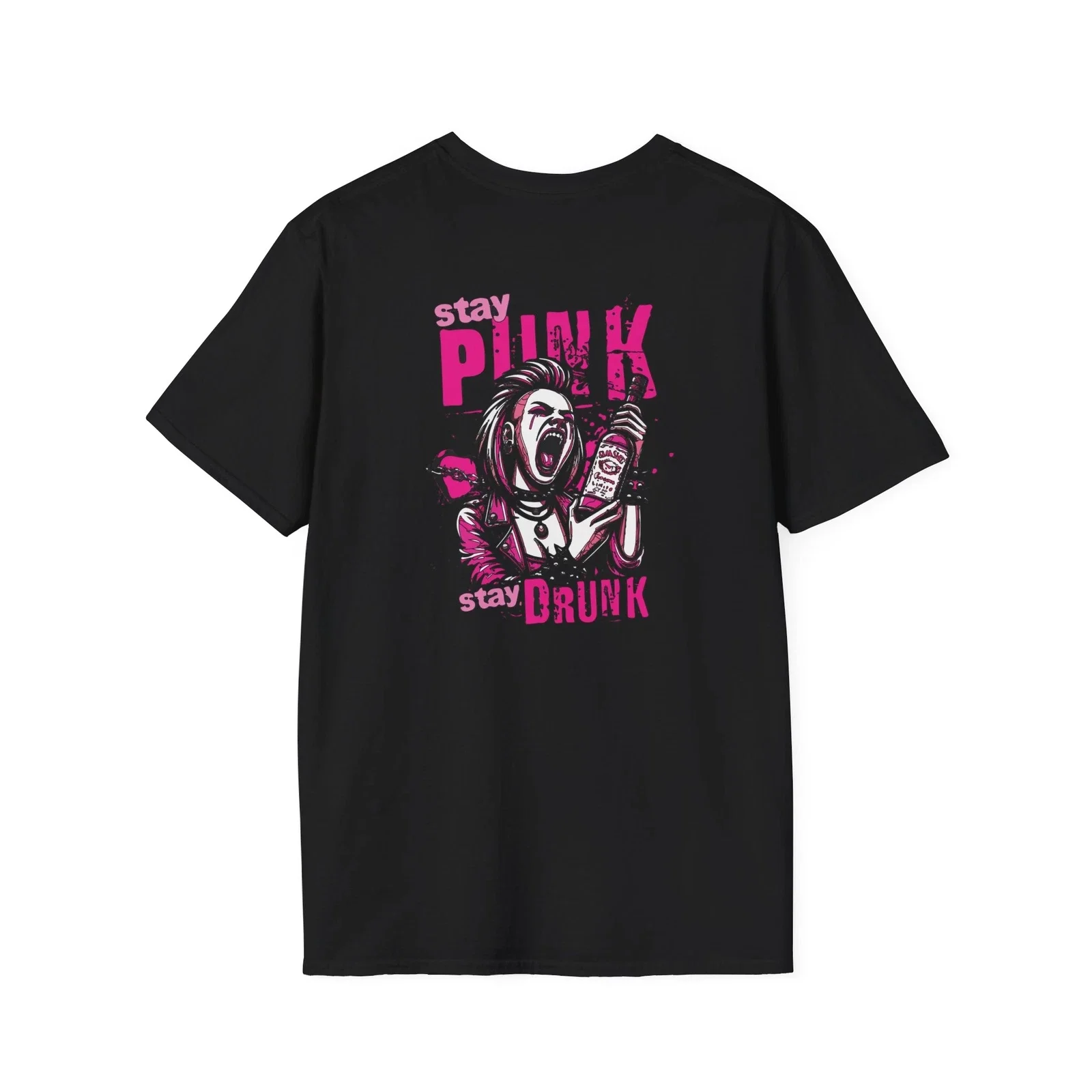 

Punk Style Graphic Printing Summer Autumn Winter Luxury Brand Cotton Men's and Women's T-shirts Short Sleeves Street Fashion