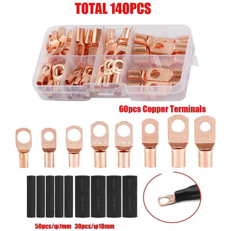 140Pcs Copper Wire …