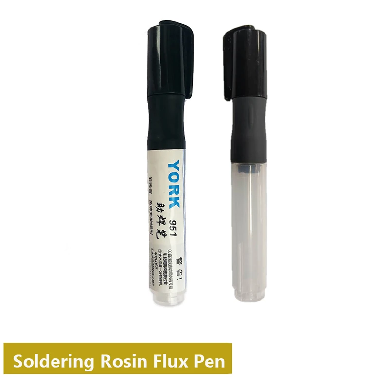 

1/2/3Pcs 951 10ml 13cm Soldering Rosin Flux Pen Low-Solid No-Clean Solar Cell Panel Welding Pen For SMT SMD PCB Rework Repairing