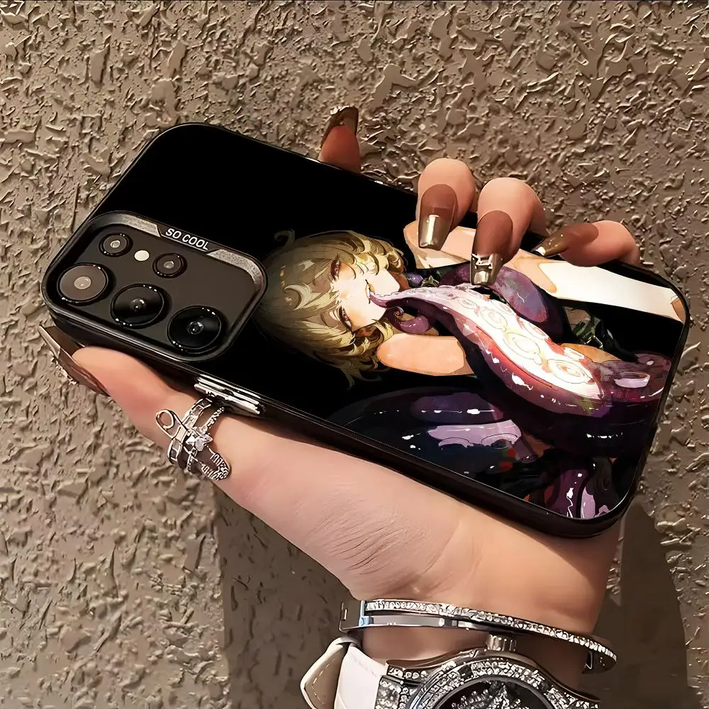 ZZZ Yidhari Phone Case for Samsung Galaxy S26 S25 S24 S23 S22 S21 S20 Note20 Plus Ultra Colorful Silver Cover