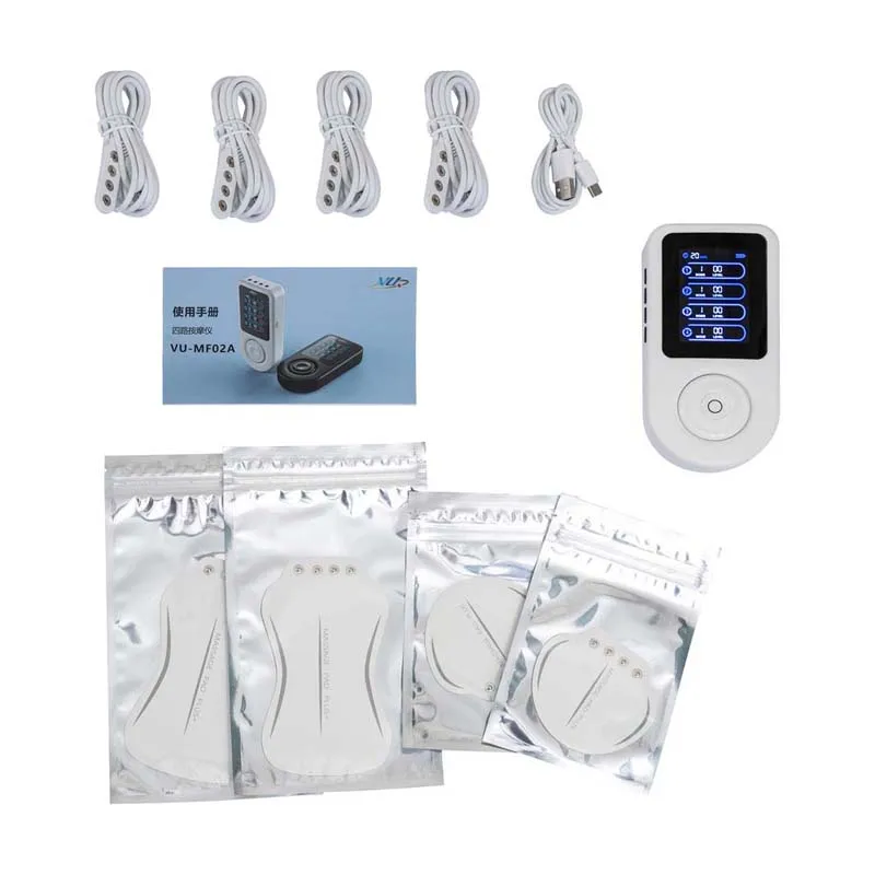 4 Independent Channel Medium Frequency Physiotherapy Machine For Full Body Muscle Relaxation