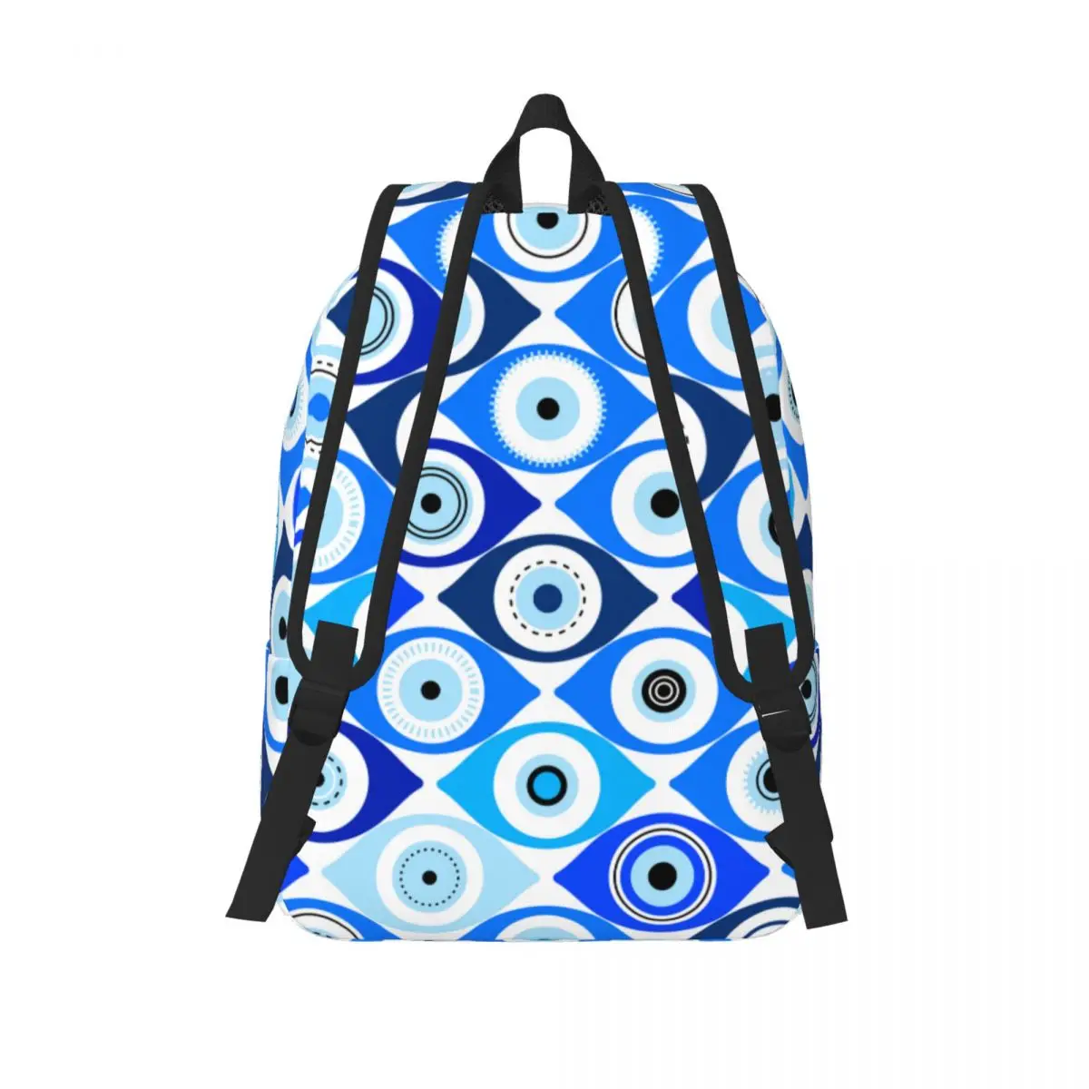 Nazar Evil Eye Magic Witchcraft Backpack for Preschool Kindergarten School Student Beauty Eyelash Book Bags Canvas Daypack Sport