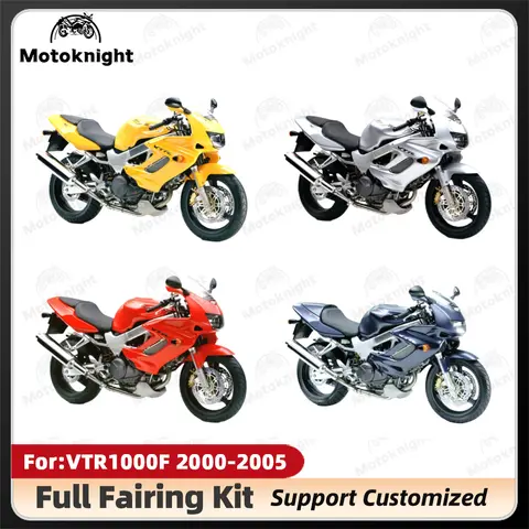 Motorcycle full Fairing kit Fit For VTR1000F Fire Storm 2000-2005 full Fairing Bodywork Kit VTR 1000 F VTR1000 fairings kits