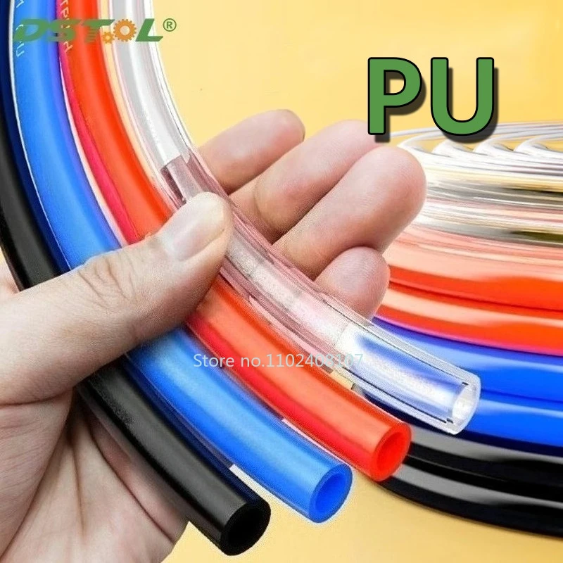 

Полиуретановый воздушный шланг, пневматическая трубка ID 2,5-12 мм, полиуретановая труба для компрессорных инструментов и оборудования