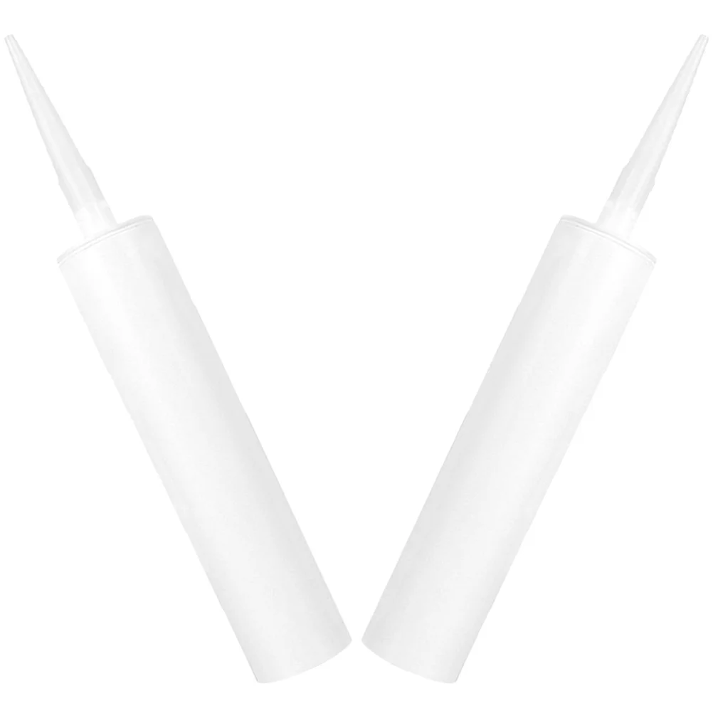 

2 Pcs Empty Hose Bottles Reusable Tip Woodworking Glue Refillable Caulk Tube Squeeze Tubes
