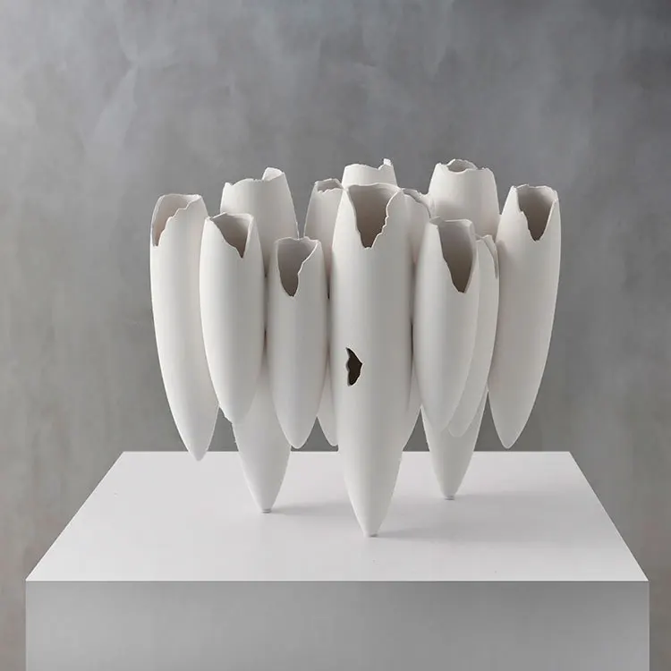 Simple Modern Abstract Art Flower Ornaments Porch Dining Room Bedroom Creative Decorations