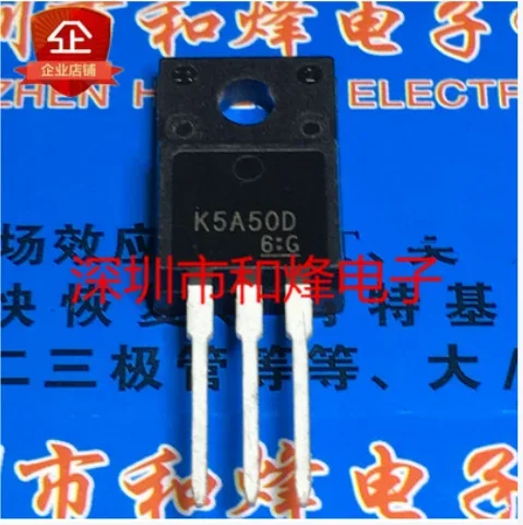 

50PCS 100PCS K5A50D TK5A50D TO-220F 500V 5A